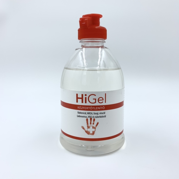 HiGel kézfertőtlenítő gél 300 ml